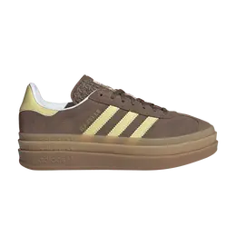 Adidas Кроссовки Wmns Gazelle Bold 'Earth Strata Powder Yellow', коричневый ji2697 | earth strata powder yellow