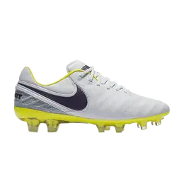 Nike Кроссовки Wmns Tiempo Legend 6 FG 'Pure Platinum Electrolime', серый 819256 053 | pure platinum electrolime