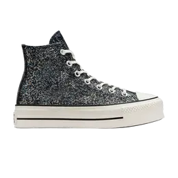 Converse Кроссовки Wmns Chuck Taylor All Star Lift Platform High 'Glitter - Into The Void', черный a09551c | glitter - into the void