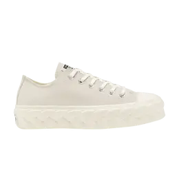 Converse Кроссовки Wmns Chuck Taylor All Star Platform Low 'Runway Cable - Egret', белый 568683c | runway cable - egret