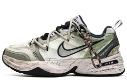 Кроссовки Nike Air Monarch 4 Chunky Sneakers Unisex Low-top Grey/green, зеленый 415445-102(team202-丛林探索） | dusty green