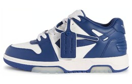 Кроссовки Out Of Office OOO Low Tops White Royal Blue Off-White omia189c99lea0070142 | royal blue