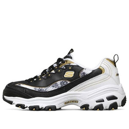 Кроссовки d'lites running shoes black/gold Skechers, черный 99999957-bkgd | black/gold