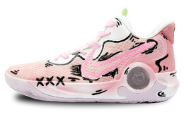 Баскетбольные кроссовки KD Trey 5 IX Vintage Unisex Mid-Top Black Nike dj6922-100(team173-二次元) | pink