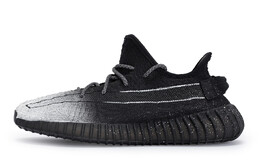Кроссовки Adidas Yeezy Boost 350 V2 Lifestyle Shoes Unisex Low-top White, черный/белый hq4540(team80-男女同款渐变黑白s-box) | black/white