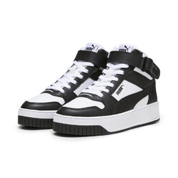 Кроссовки Carina Street Mid Женские Puma Белый Черный 40cf60db-b74a-4268-923d-aa6e5a128f86_c4.c1 | weiss