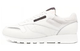 Кроссовки Reebok Classic Leather 'White Silver', белый rmia012c99lea002woman | white