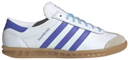 Кроссовки Adidas Wmns Hamburg 'White Cobalt Blue Gum', белый jh8561 | white