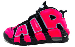 Женские кроссовки для скейтбординга Nike Air More Uptempo, Fuchsia dq6200-001(team21-女款黑玫红皮蓬k黑玫红) | fuchsia