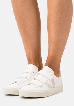 Кроссовки Veja Recife Logo, экстра-белый / натуральный vj211a03y-a11 | extra-white/natural