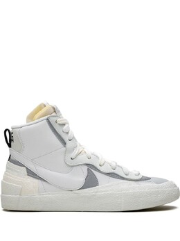 Nike высокие кеды Blazer Mid из коллаборации с Sacai, белый bv0072100 | белый