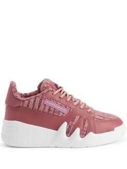 Giuseppe Zanotti кроссовки Talon с нашивкой-логотипом, розовый rw30030003 | розовый