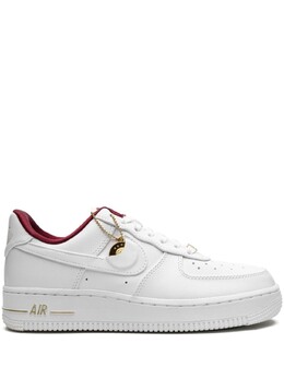Кроссовки Nike Air Force 1 Low Just Do It, белый/темно-красный dv7584 | белый