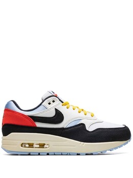 Кроссовки Nike Air Max 1, белый/черный/красный/желтый dv3351100 | белый