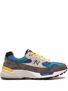 Кроссовки New Balance Lace-up, мультиколор m992rr | серый