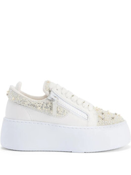 Кроссовки Giuseppe Zanotti GZ 94 Maxi, белый rs50015001 | белый