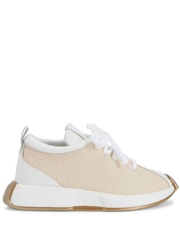 Giuseppe Zanotti Ferox panelled sneakers, белый rw10024k06 | белый