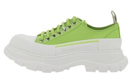 Кроссовки Tread Slick Lifestyle женские с низким верхом, зеленые Alexander McQueen 611705w4mv23514