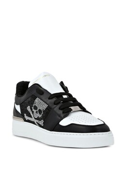 Philipp Plein кеды с кристаллами, черный aadsusc0627ple005n | черный