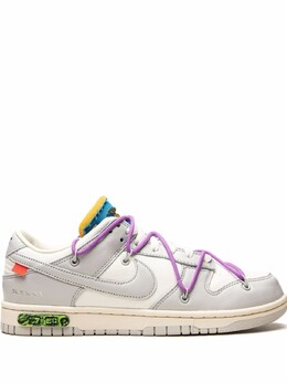 Nike X Off-White кроссовки Dunk Low из коллаборации с Off-White, белый dm1602125 | белый