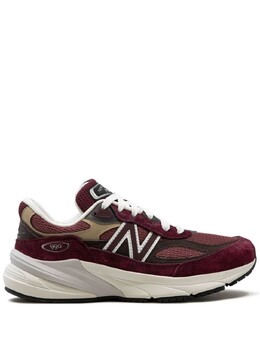 New Balance кроссовки 990v6 Made in USA Burgundy, красный u990bt6 | красный