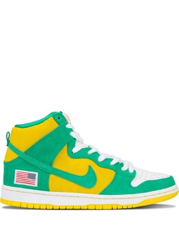 Nike высокие кеды Dunk High Pro SB, зеленый 305050337 | зеленый