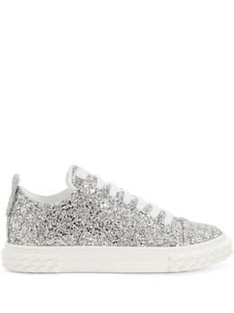 Giuseppe Zanotti кеды Eco-Blabber с блестками, серый rw20023002 | серый