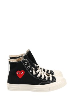 Comme des Garçons Play x Converse кроссовки Play Chuck 70, черный a08801c | черный