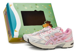 Кроссовки Gel-1130 унисекс с низким верхом серые Asics 1201a256-118(team80-风禾尽起粉sbox) | pink/gray