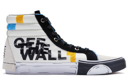 SK8 Скейтбординговые кроссовки унисекс с высоким верхом белые/черные Vans vn0a3wm1tuu(team80-俄罗斯方块男女款)