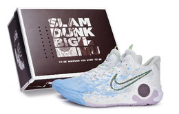 Кроссовки Nike KD Trey 5 IX Vintage Basketball Shoes Unisex Mid-top Blue, белый/синий dj6922-100(team80-挥洒热血蓝s-box） | white/blue