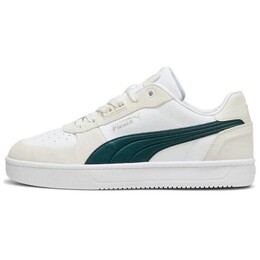 Кроссовки Caven Skateboard унисекс с низким верхом серый/темно-зеленый/белый Puma 395080-04 | gray/dark green/white