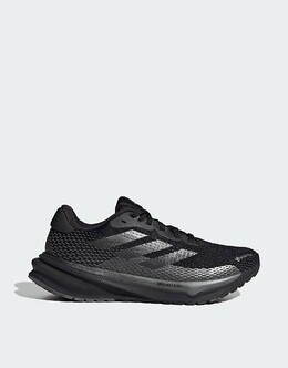 Черные кроссовки Adidas Supernova Gore-Tex 136649512 | kernschwarz/eisen-metallic/c