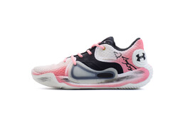 Кроссовки Under Armour Spawn 2 Vintage Basketball Shoes Unisex Low-top Black/white/pink, черный 3022626-100(team196-元气) | black