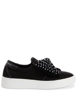 Giuseppe Zanotti кроссовки с кристаллами, черный rs40025001 | черный