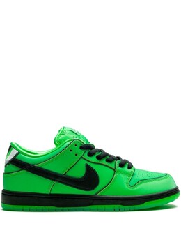 Nike кроссовки SB Dunk Buttercup из коллаборации с Powerpuff Girls, зеленый fz8319 | зеленый