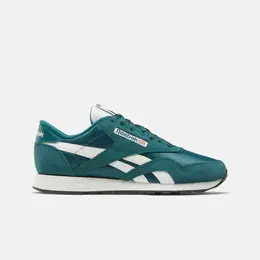 Кроссовки Reebok CL Nylon, размер 9,5 US, зеленый/молочный 4535421329