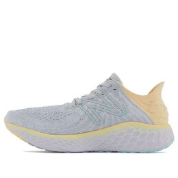 Кроссовки свежие пена 1080v11 New Balance, серый w1080o11 | gray/yellow/white/blue