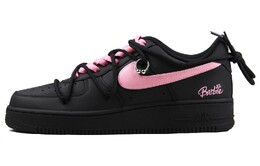 Женские кроссовки для скейтбординга Nike Air Force 1, Black/Pink dd8959-001(teamj-芭比极简哑光黑粉) | black/pink