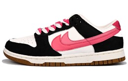 Кроссовки Nike Dunk Skateboard Shoes Women's Low-Top Black Pink do9457-100（team33-活力黑玫 女款） | black/pink