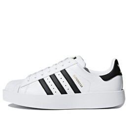 Кроссовки superstar смелая платформа Adidas, белый ba7666 | white