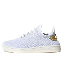 Кроссовки neo court adaptation золотые Adidas, белый ee8114 | white/gold