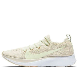 Кроссовки zoom fly flyknit Nike, белый ar4562-200 | white/yellow/green
