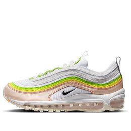 Кроссовки air max 97 Nike, белый fd0870-100 | white/pearl pink/action green/black