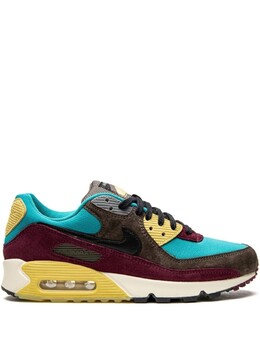 Кроссовки Nike Air Max 90, черный/зеленый/коричневый dc6083200 | черный