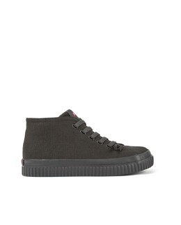 Женские серые кеды из парусины на шнуровке Camper, серый 8432561825815 | gris