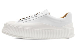 Кожаные низкие кеды Jil Sander j32ws0018-p4833-102