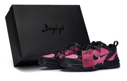 Массивные кроссовки Nike Air Monarch 4 унисекс, Pink/ Black 415445-102(team80-男女反叛甜心s-box) | pink/ black