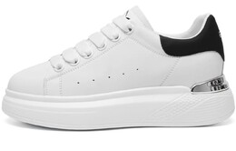 Кроссовки Eblan Stylish Skateboarding Unisex Low-top, бежевый/черный eg131112d35 | beige/black