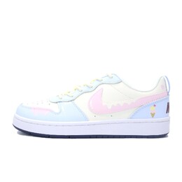 Кроссовки Nike Court Borough Skateboarding Shoes Women's Low-top Beige/blue/pink, цвет Marfil powder dv5456-108（team390-奶油冰70) | marfil powder